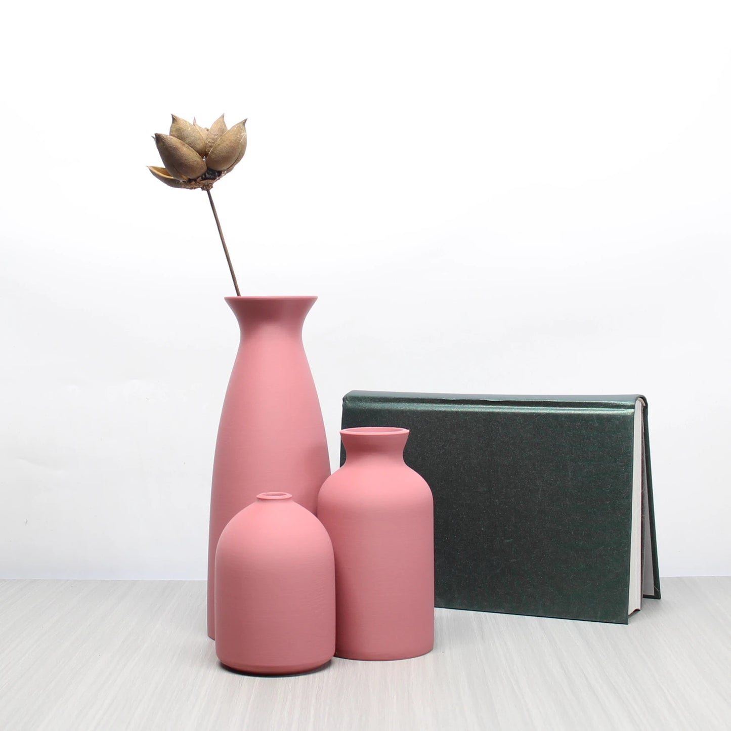 Vase Set-3, Modern Vintage Vase Decoration Living Room Bedroom or Office, Small Vase Vase Pampas Grass Dried Flower Table Decor