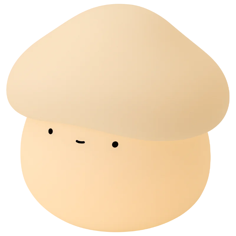 Night Lamp for Kids Mushroom Silicone Night Light Dimmable Timer USB Charging Light Room Decor Children Bedroom Dropshipping