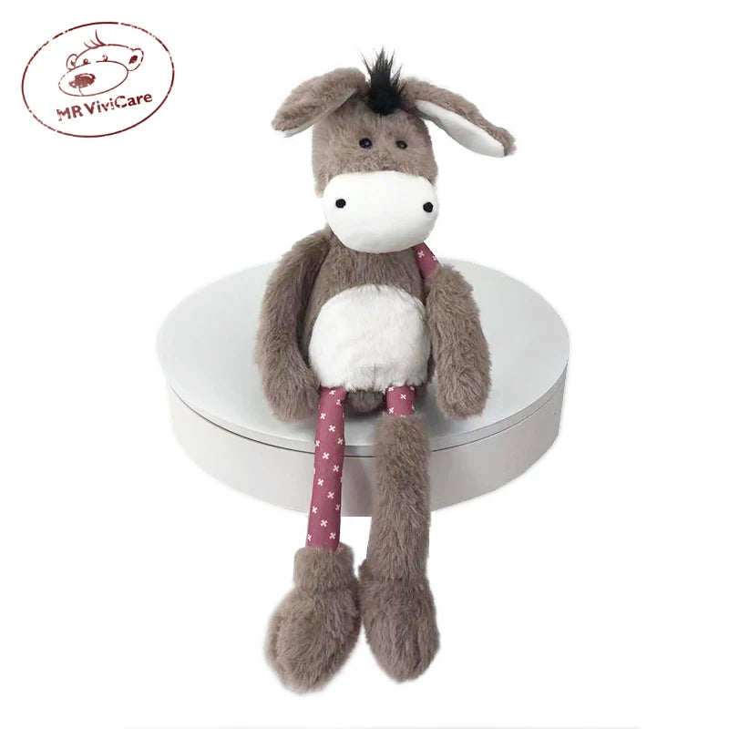 Soft Animal World Cute Plush Toys Lion Unicorn Rubbit Monkey Giraffe Donkey Animals Appease Playmate Calm Doll Christmas Gifts