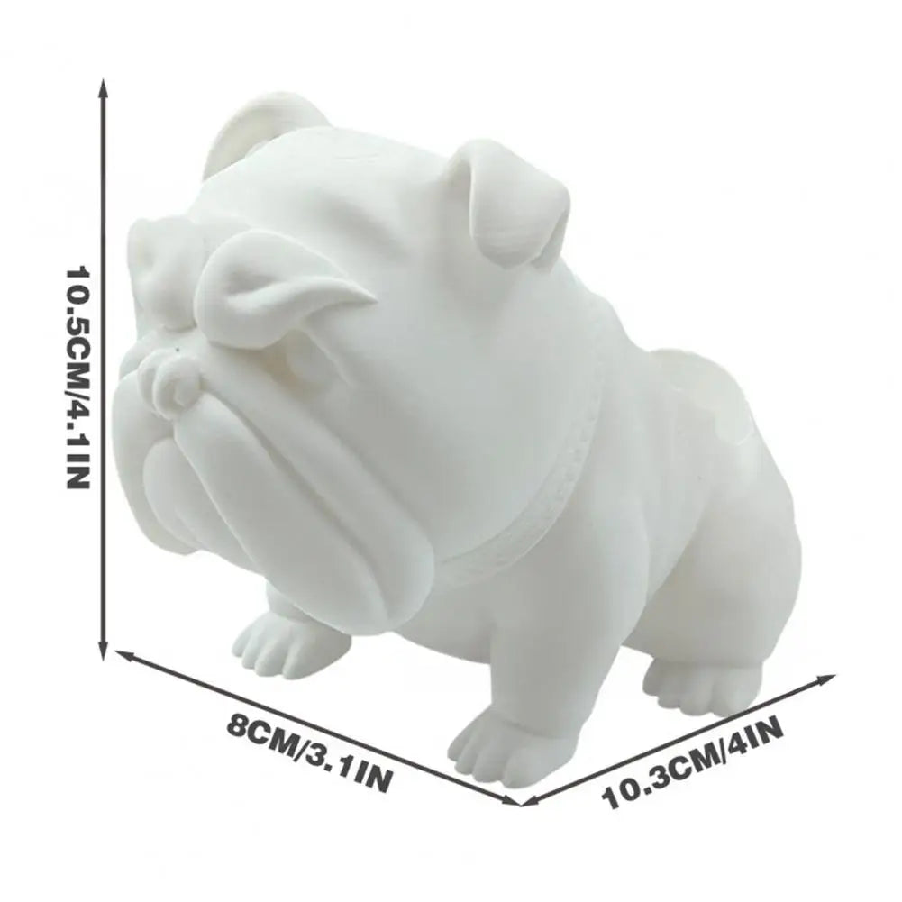 Flower Pot Adorable Cat Bulldog Resin Planters for Succulents Unique Home Office Decor Garden Gift Idea for Plant Lovers