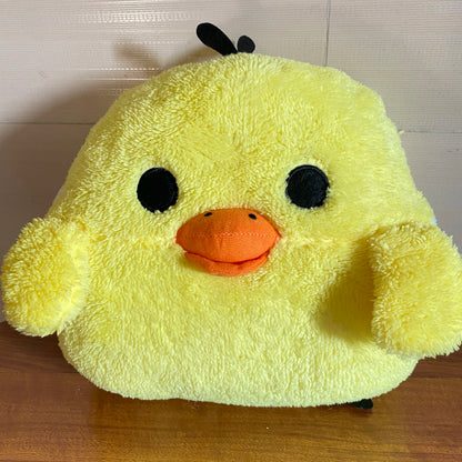 Kawaii Rilakkuma Plush Pillow Toy Kiiroitori Chick Couple Teddy Bear Rilakkuma Stuffed Doll Rilakkuma Cushion Hand Warmer Gift