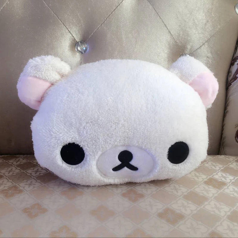 Kawaii Rilakkuma Plush Pillow Toy Kiiroitori Chick Couple Teddy Bear Rilakkuma Stuffed Doll Rilakkuma Cushion Hand Warmer Gift
