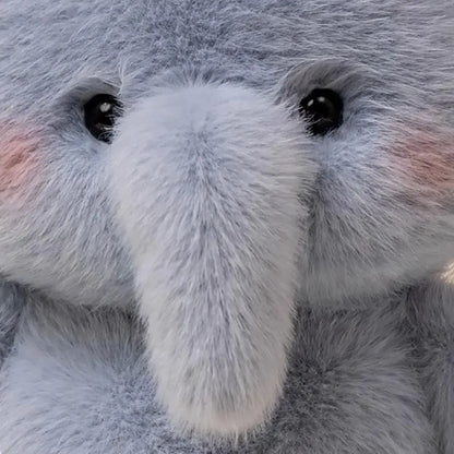 New Kawaii Soft Animal Series Plush Doll Pillow Elephant Pig Dog Sheep Mouse Monkey Cute Plush Toy Gift for Boys and Girls