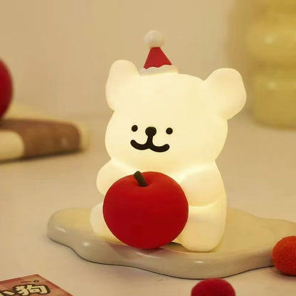 Panda LED Bubu And Dudu Night Light Cute Night Light Lamp Bedroom Timing Lamp Decoration Bedroom Living Room Decorative
