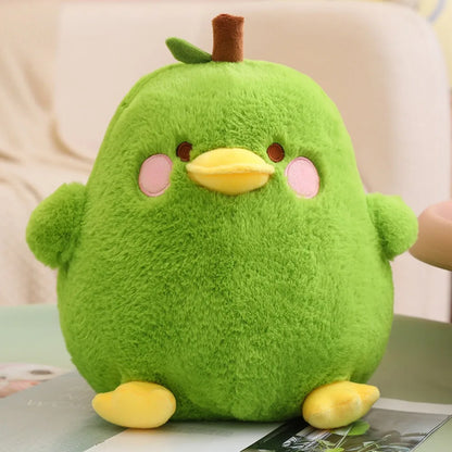 3d Eyes Pressing Music Duck Plush Toy Hairy Stuffed Duck Plush Toy Cute Simulation Yellow Duck Plush Doll Friends Birthday Gifts