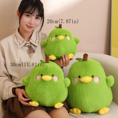 3d Eyes Pressing Music Duck Plush Toy Hairy Stuffed Duck Plush Toy Cute Simulation Yellow Duck Plush Doll Friends Birthday Gifts