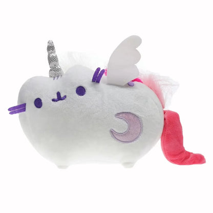 Kawaii Chocolate Cookie Fat Cat Plushies Soft Stuffed Animal Pillow Accompany Sleep Toy Home Decoration Toys Kids Birthday Gifts