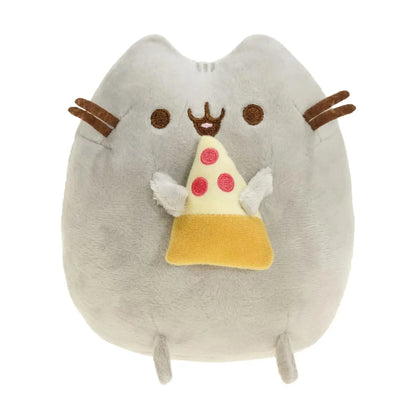 Kawaii Chocolate Cookie Fat Cat Plushies Soft Stuffed Animal Pillow Accompany Sleep Toy Home Decoration Toys Kids Birthday Gifts