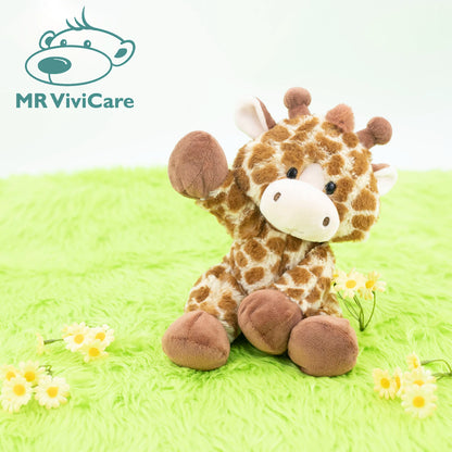 Soft Animal World Cute Plush Toys Lion Unicorn Rubbit Monkey Giraffe Donkey Animals Appease Playmate Calm Doll Christmas Gifts