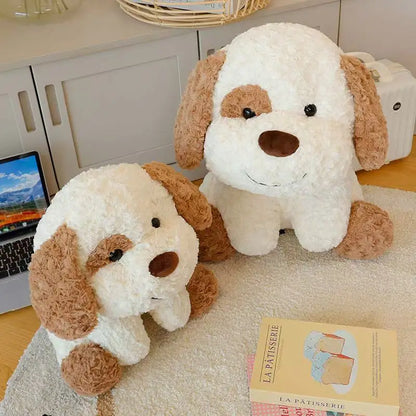 25/30cm Simulation New Companion Spotted Dog Doll Stuffed Plush Toy Cartoon Anime Cute Home Children's Birthday Gift Fun Doll