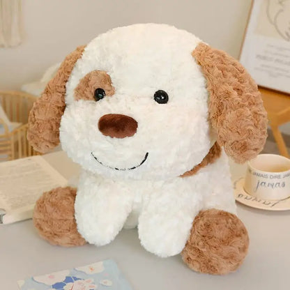 25/30cm Simulation New Companion Spotted Dog Doll Stuffed Plush Toy Cartoon Anime Cute Home Children's Birthday Gift Fun Doll