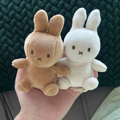 Miffy Plush Doll Kawaii Cute Cartoon Mini Appease Toy Desktop Ornaments Decor Child Birthday Gift Send Friends Girl Toy Gift