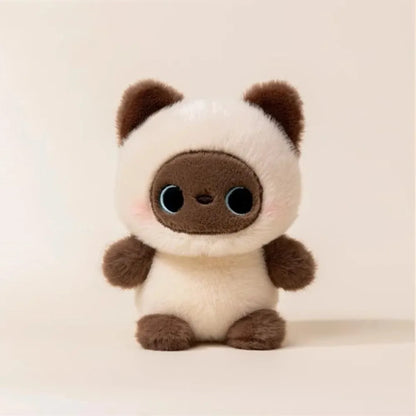 New Kawaii Soft Animal Series Plush Doll Pillow Elephant Pig Dog Sheep Mouse Monkey Cute Plush Toy Gift for Boys and Girls