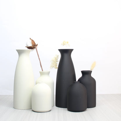 Vase Set-3, Modern Vintage Vase Decoration Living Room Bedroom or Office, Small Vase Vase Pampas Grass Dried Flower Table Decor