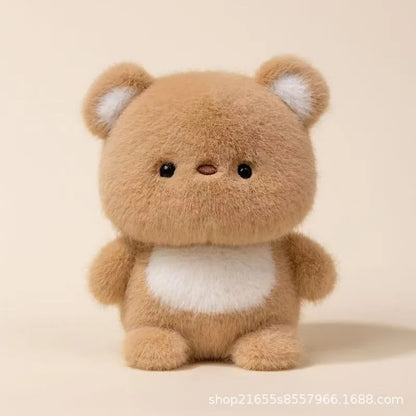 New Kawaii Soft Animal Series Plush Doll Pillow Elephant Pig Dog Sheep Mouse Monkey Cute Plush Toy Gift for Boys and Girls