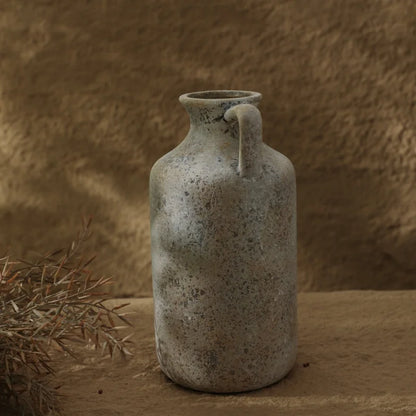 Room decoration Ceramic Vase Vintage Handmade Flower Arrangement Vases Accessories For Home Decor 25.8CM High