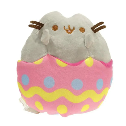 Kawaii Chocolate Cookie Fat Cat Plushies Soft Stuffed Animal Pillow Accompany Sleep Toy Home Decoration Toys Kids Birthday Gifts